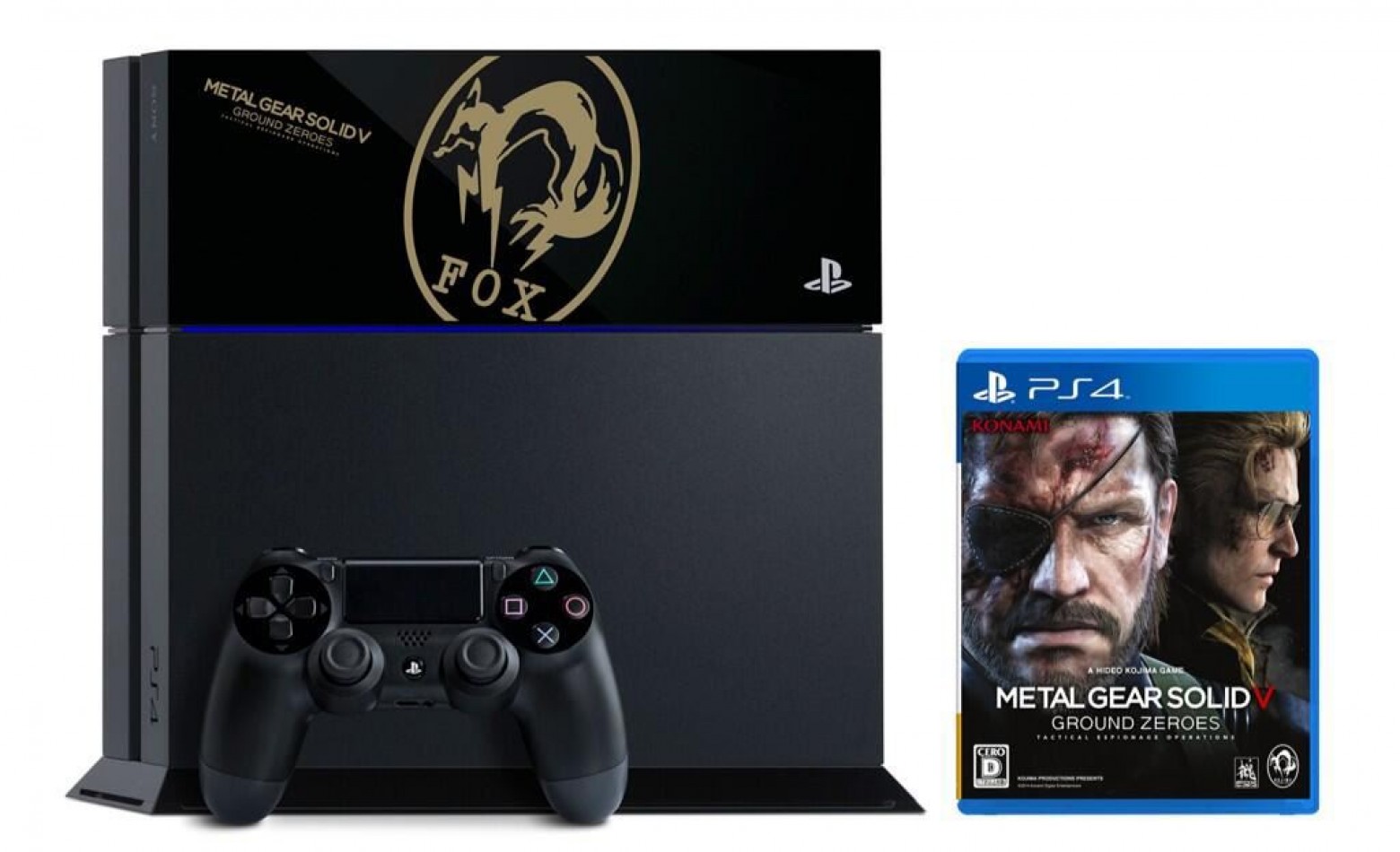 Japão terá edição especial do PS4 com Metal Gear 5