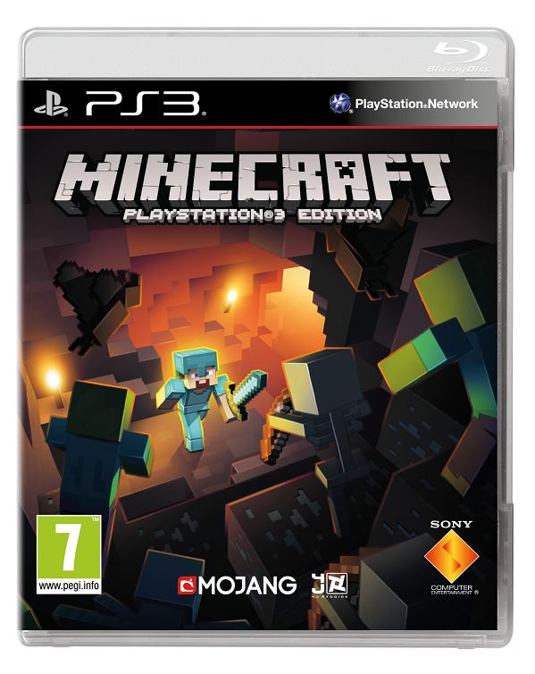 Minecraft também será lançado em edição física para o PS3