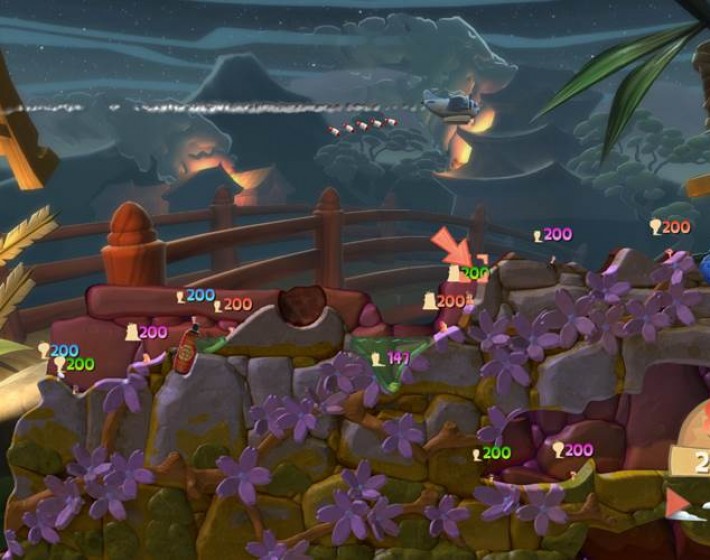 As minhocas guerreiras chegam à nova geração com Worms Battlegrounds