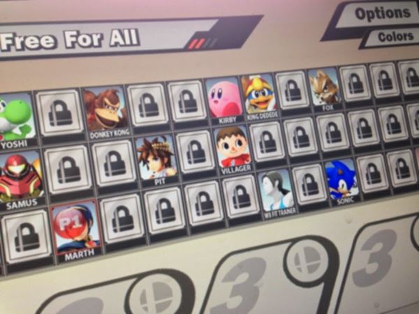 Super Smash Bros. pode ter 50 personagens jogáveis