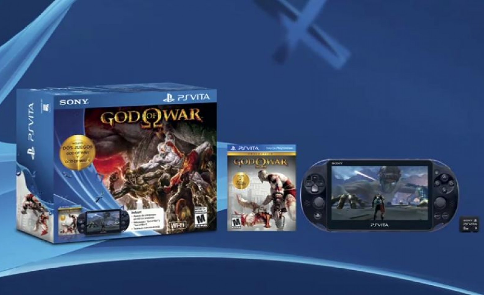 PlayStation Vita “slim” terá bundle com God of War Collection