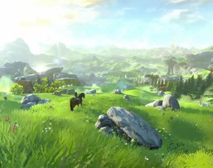 Nintendo finalmente mostra seu Zelda de mundo aberto
