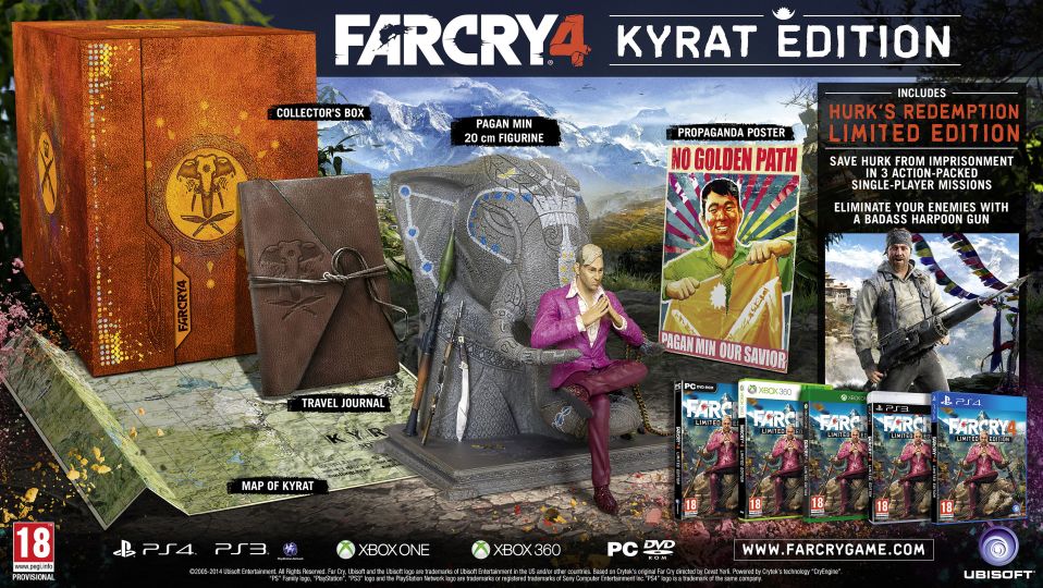 Far Cry 4 terá edição especial com boneco do vilão