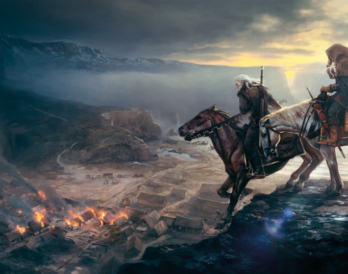 Gameplay de The Witcher 3 aparece na conferencia da Microsoft