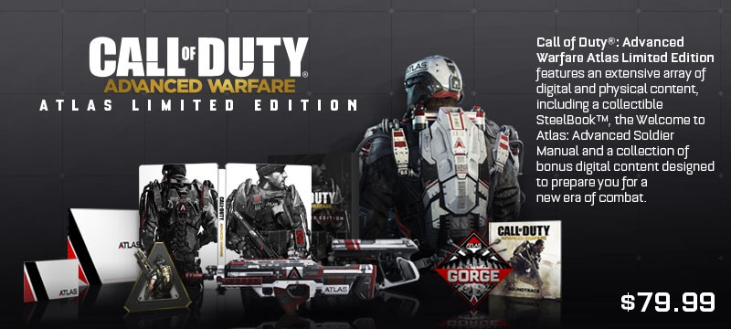 Activision revela as edições especiais de Call of Duty: Advanced Warfare