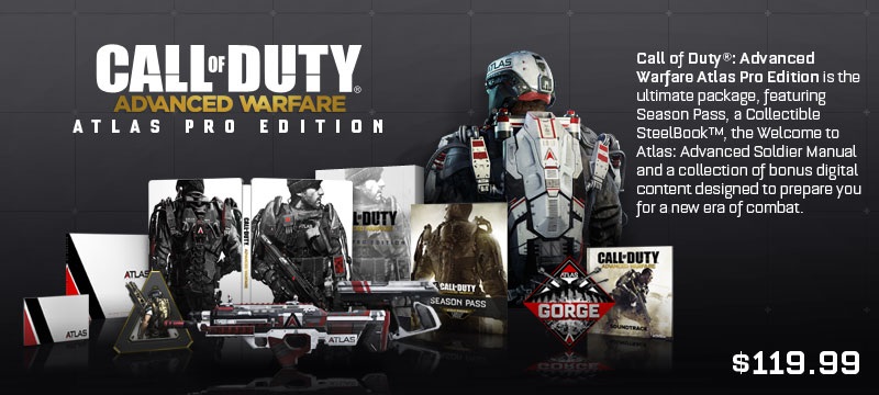 Activision revela as edições especiais de Call of Duty: Advanced Warfare