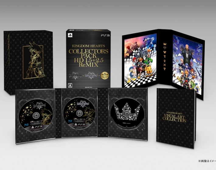 Confira as edições especiais de Kingdom Hearts HD 2.5 ReMIX (que nunca chegarão por aqui)