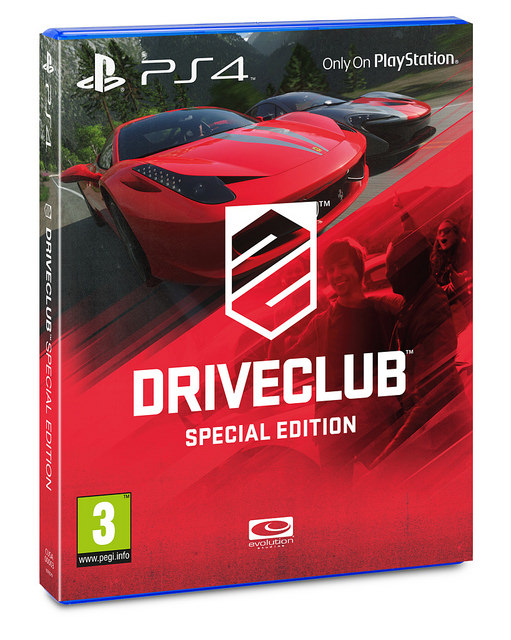 Edição especial de Driveclub traz adesivos e DLCs