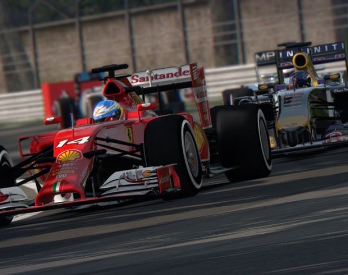 F1 2014 te leva para uma volta no circuito do Bahrain