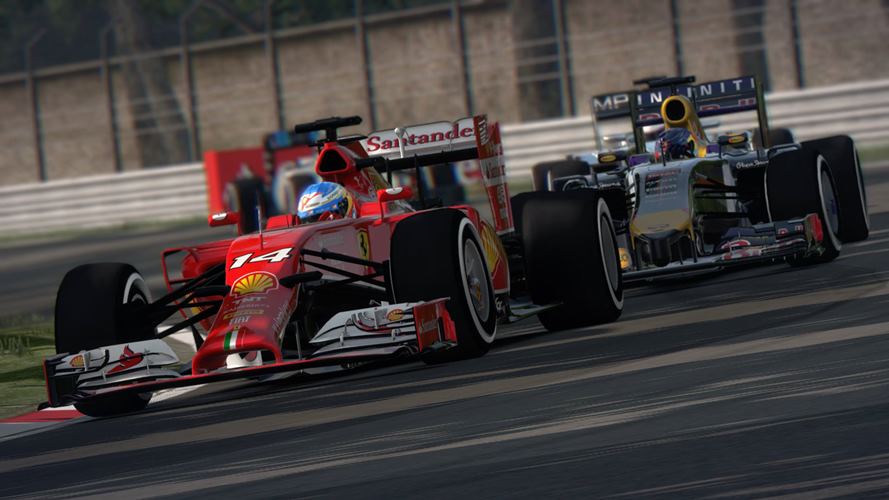 F1 2014 te leva para uma volta no circuito do Bahrain
