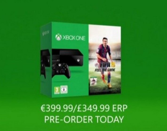 Xbox One ganhará bundle com FIFA 15 na Europa