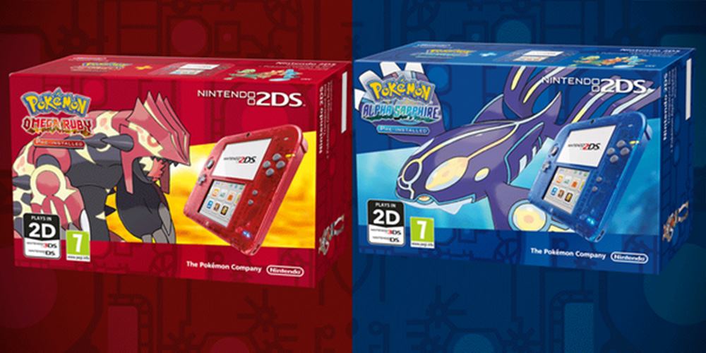 Nintendo vai lançar edições especiais do 2DS com Pokémon