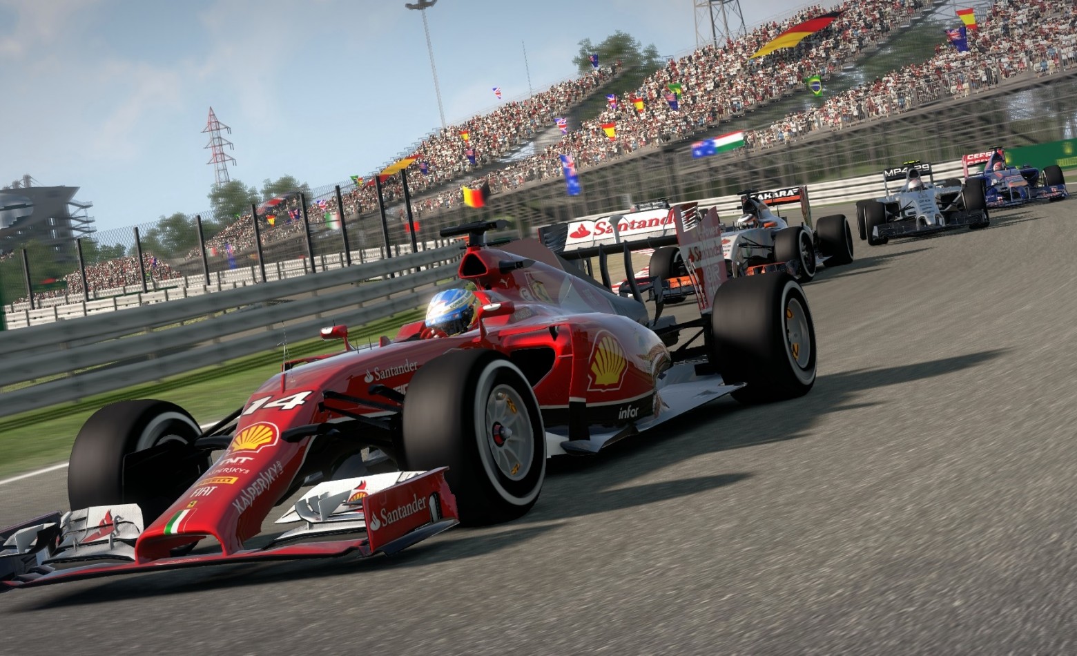 F1 2014: alta velocidade, mas com pneus gastos