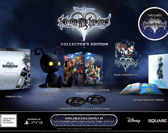 Edição de colecionador de Kingdom Hearts HD 2.5 ReMIX é tudo o que os fãs queriam
