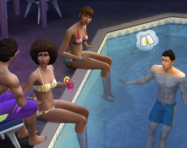Agora você pode nadar – ou matar – na piscina de The Sims 4