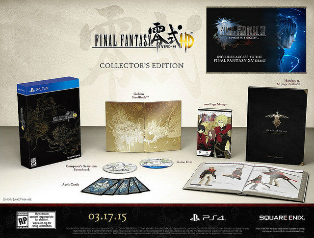 Conheça a edição especial de Final Fantasy Type-0 HD