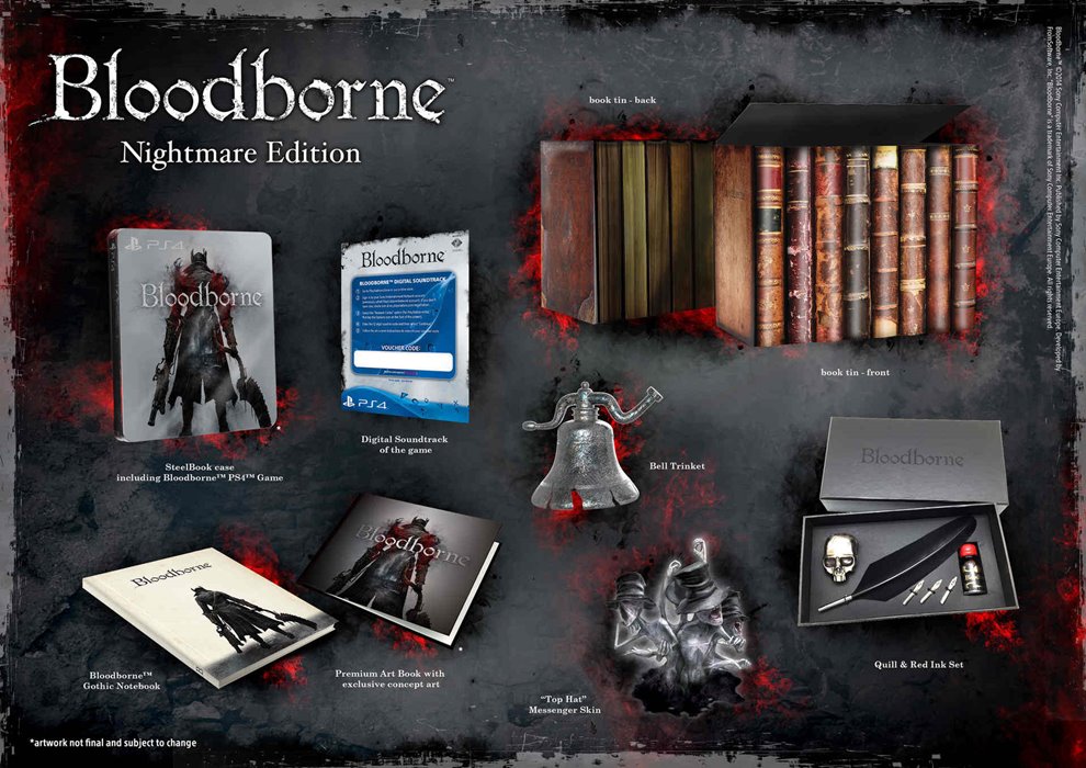Edições especiais de Bloodborne são o terror da sua carteira