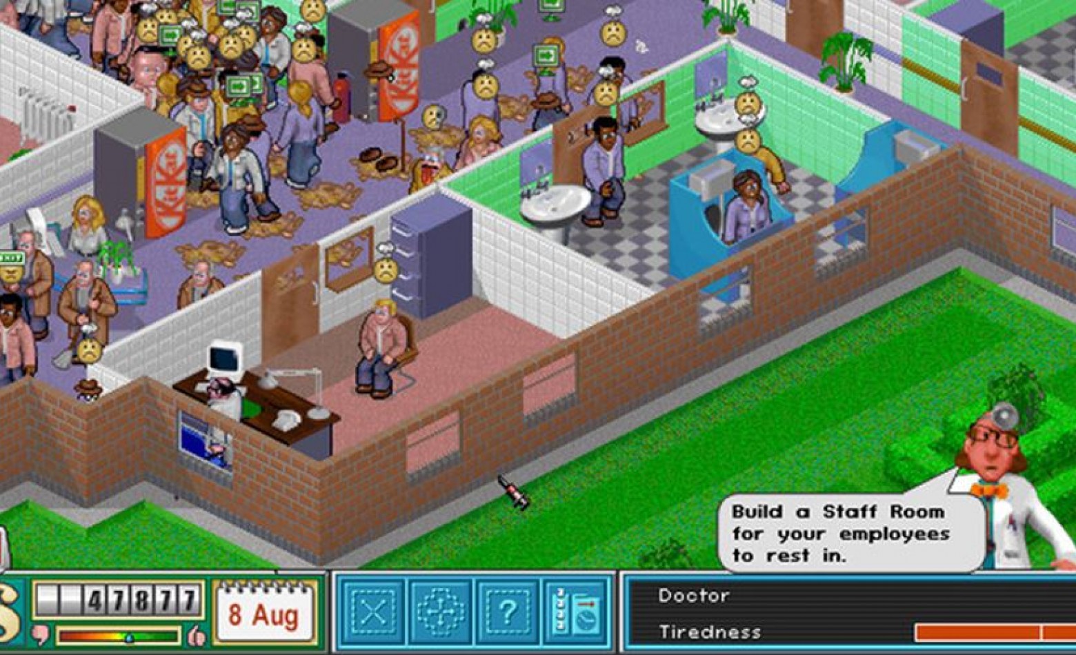Theme Hospital é o novo game gratuito do Origin