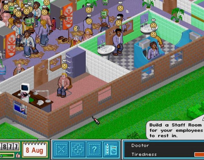 Theme Hospital é o novo game gratuito do Origin