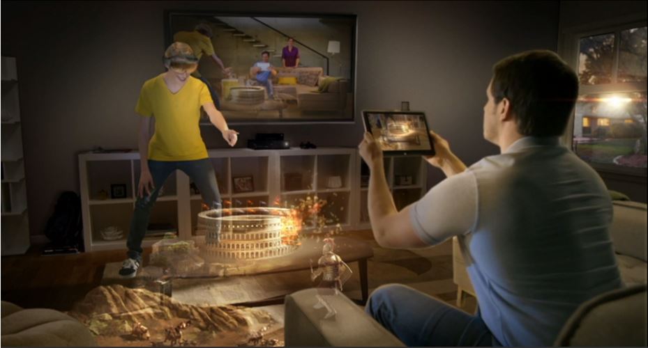 Em evento, Microsoft exibe sistema de realidade virtual aumentada
