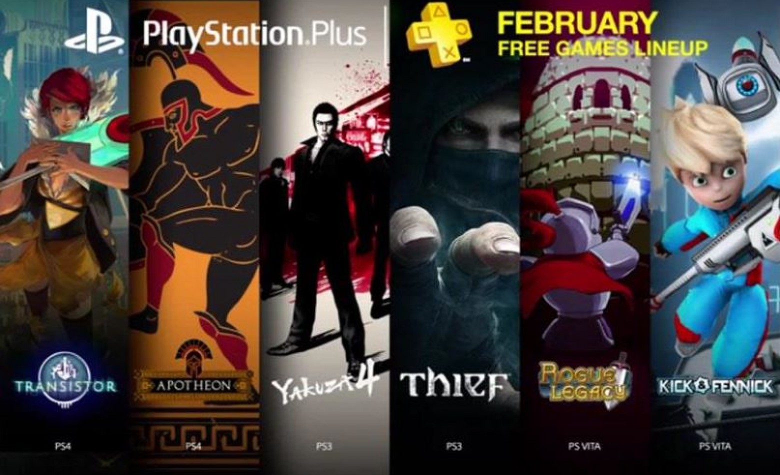 Transistor, Yakuza 4 e Thief são destaques da PSN Plus em fevereiro