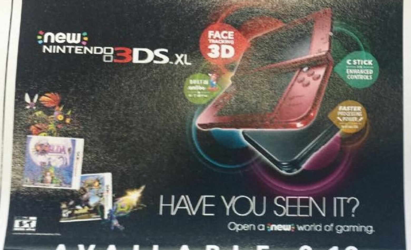 New Nintendo 3DS vai chegar às lojas no dia 13 de fevereiro, diz site