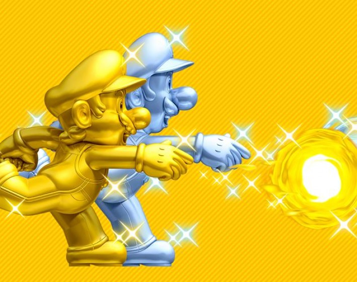 Mario terá Amiibos especiais prateados e dourados