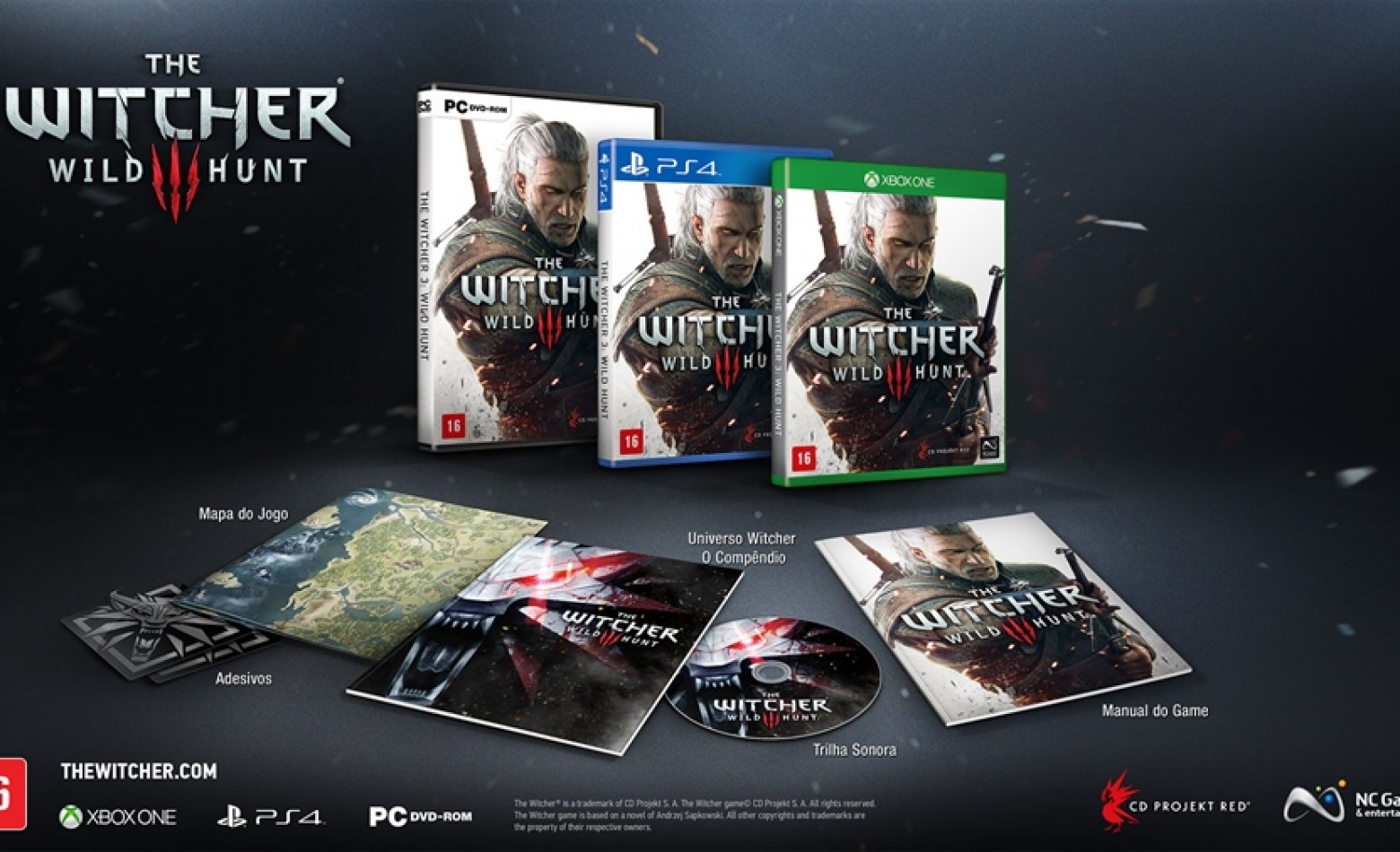 Para compensar preço elevado, versão básica de The Witcher 3 será uma “mini edição especial”