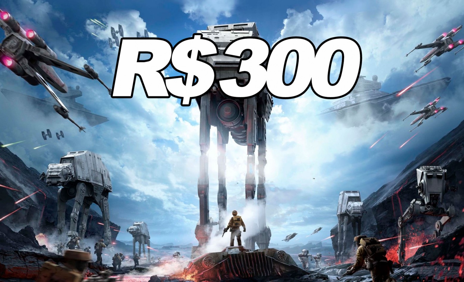 Star Wars: Battlefront e Need for Speed vão custar R$ 300 no Brasil