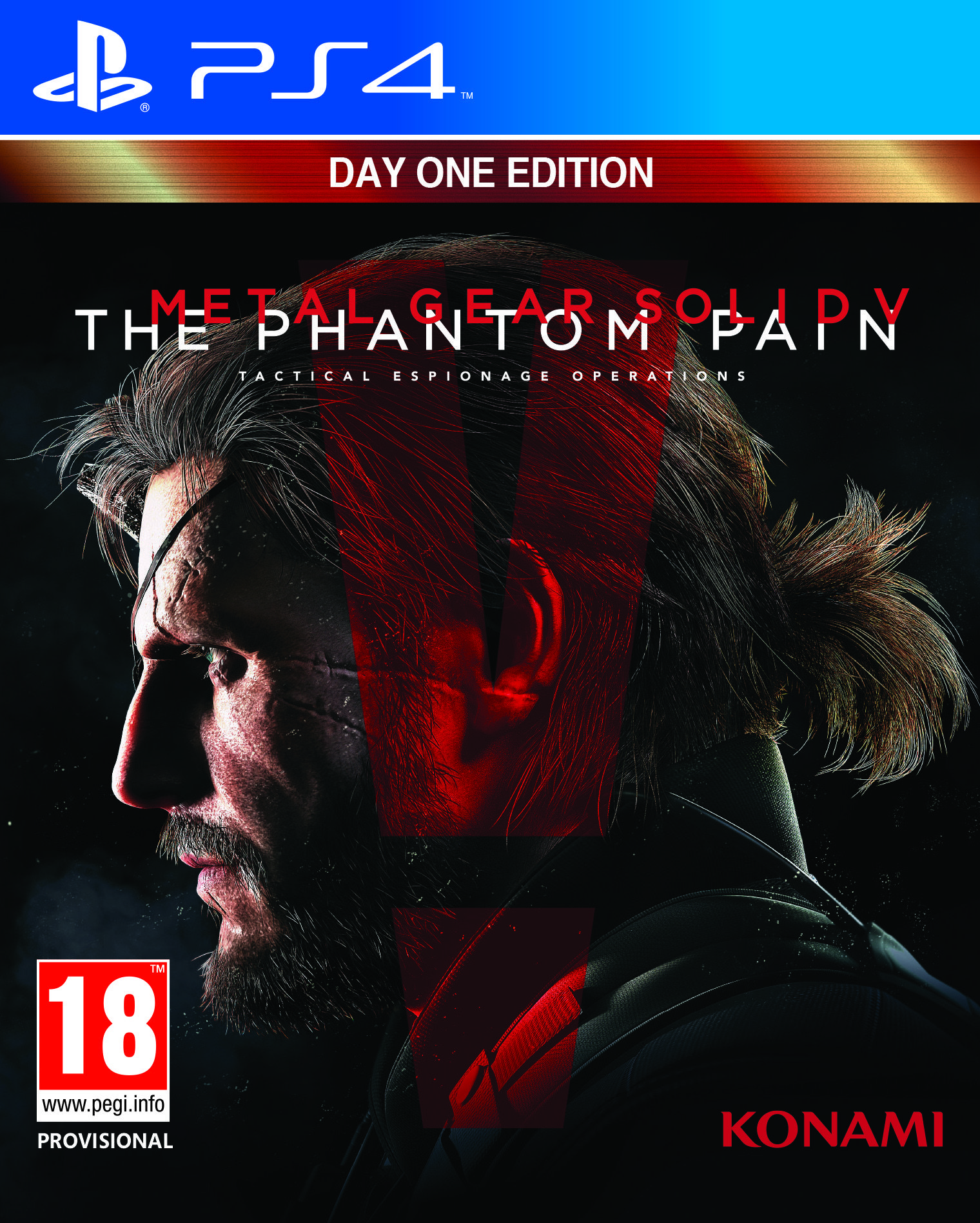 Capa de Metal Gear Solid V: The Phantom Pain