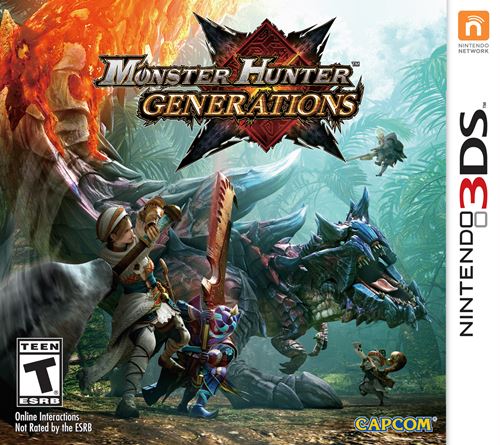 Capa de Monster Hunter Generations
