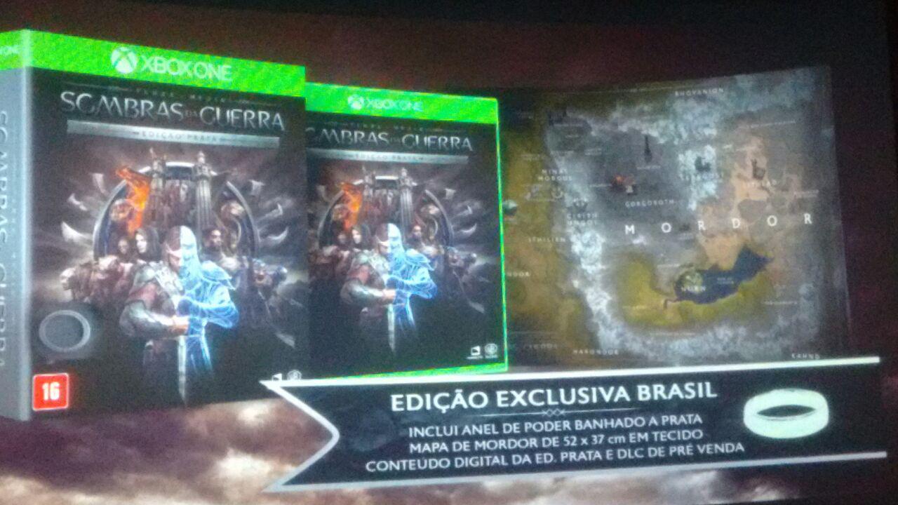 Sombras da Guerra - Edição Exclusiva Brasil - PlayStation 4