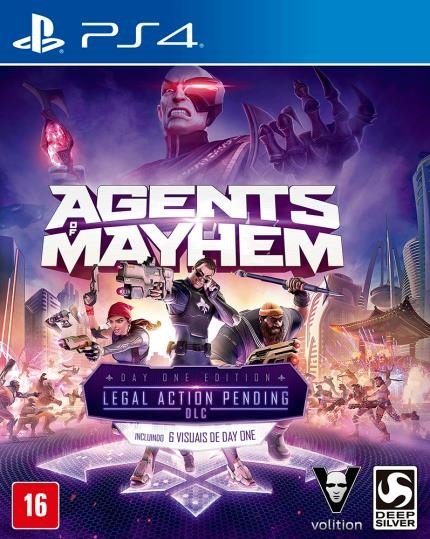 Capa de Agents of Mayhem