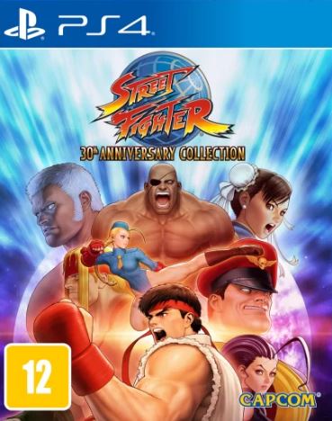 Capa de Street Fighter 30th Anniversary Collection