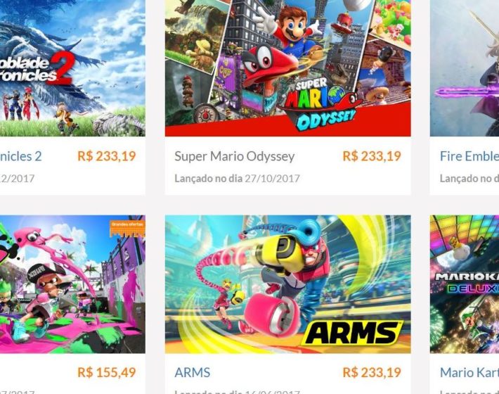 Nintendo lança loja de jogos digitais do Switch para o Brasil [E3 2018]