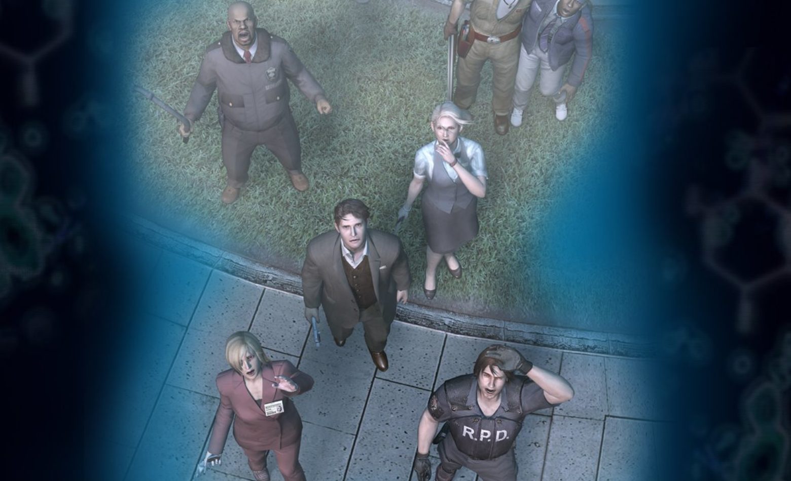 O início do caos na delegacia em Resident Evil: Outbreak File 2 [Gameplay]
