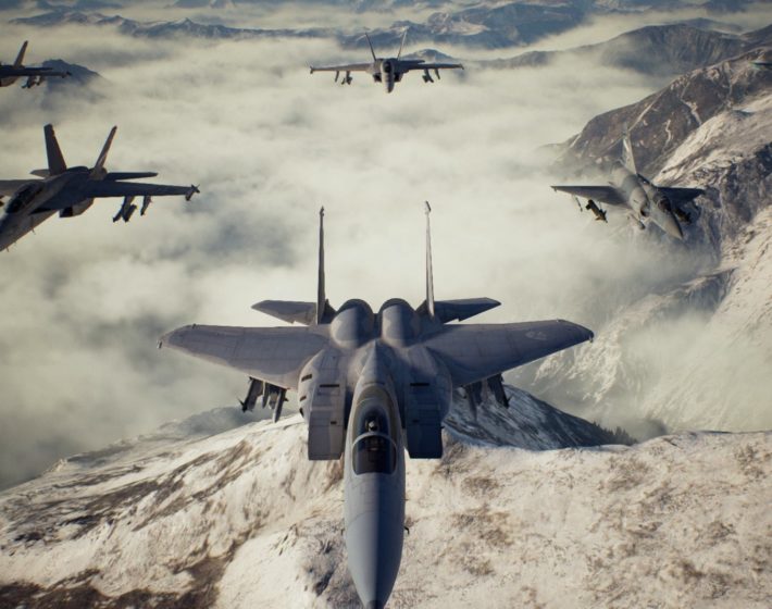 Voando na zona do perigo em Ace Combat 7 [Gameplay]