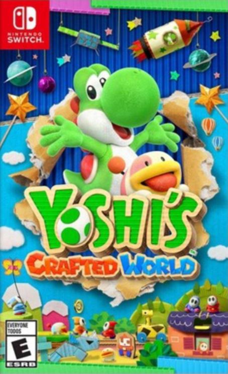 Capa de Yoshi's Crafted World