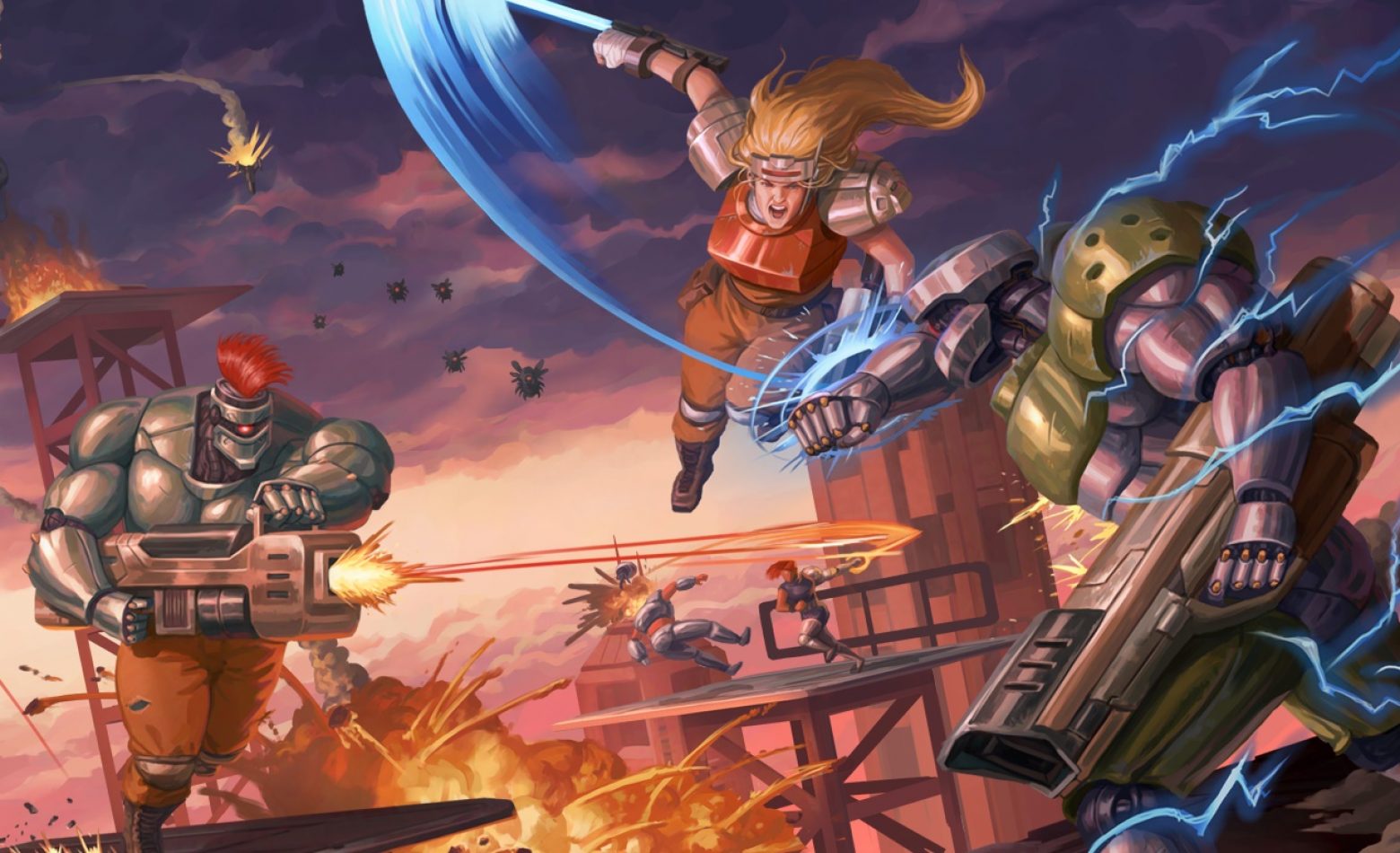 Aquele gostinho de passado com o brasileiro Blazing Chrome até o fim!