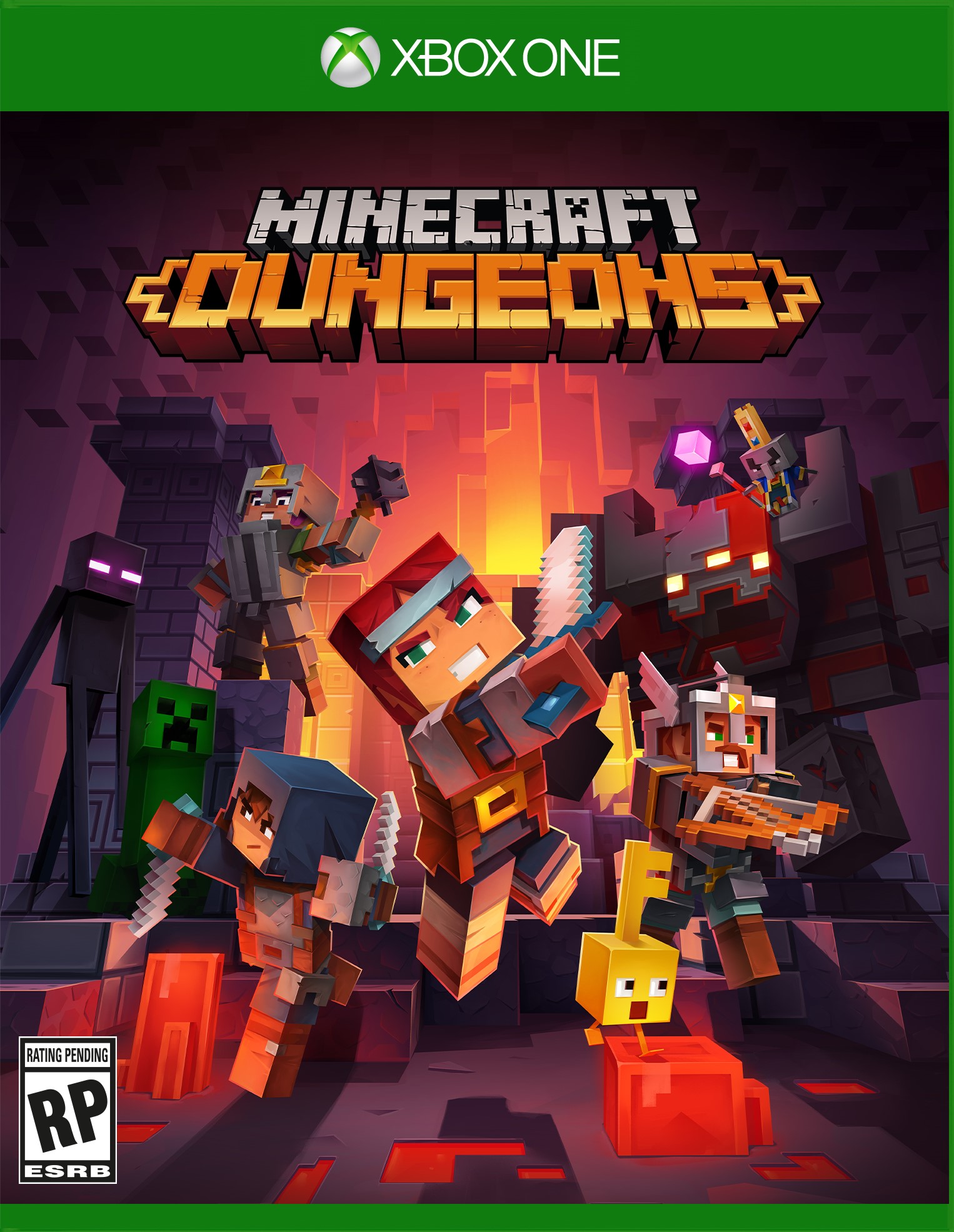 Capa de Minecraft Dungeons
