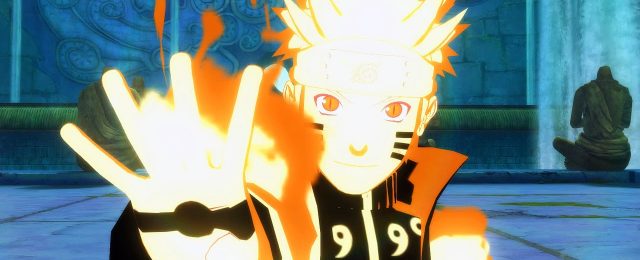 Correndo com os braços para trás em Naruto Shippuden: Ultimate Ninja Storm  4